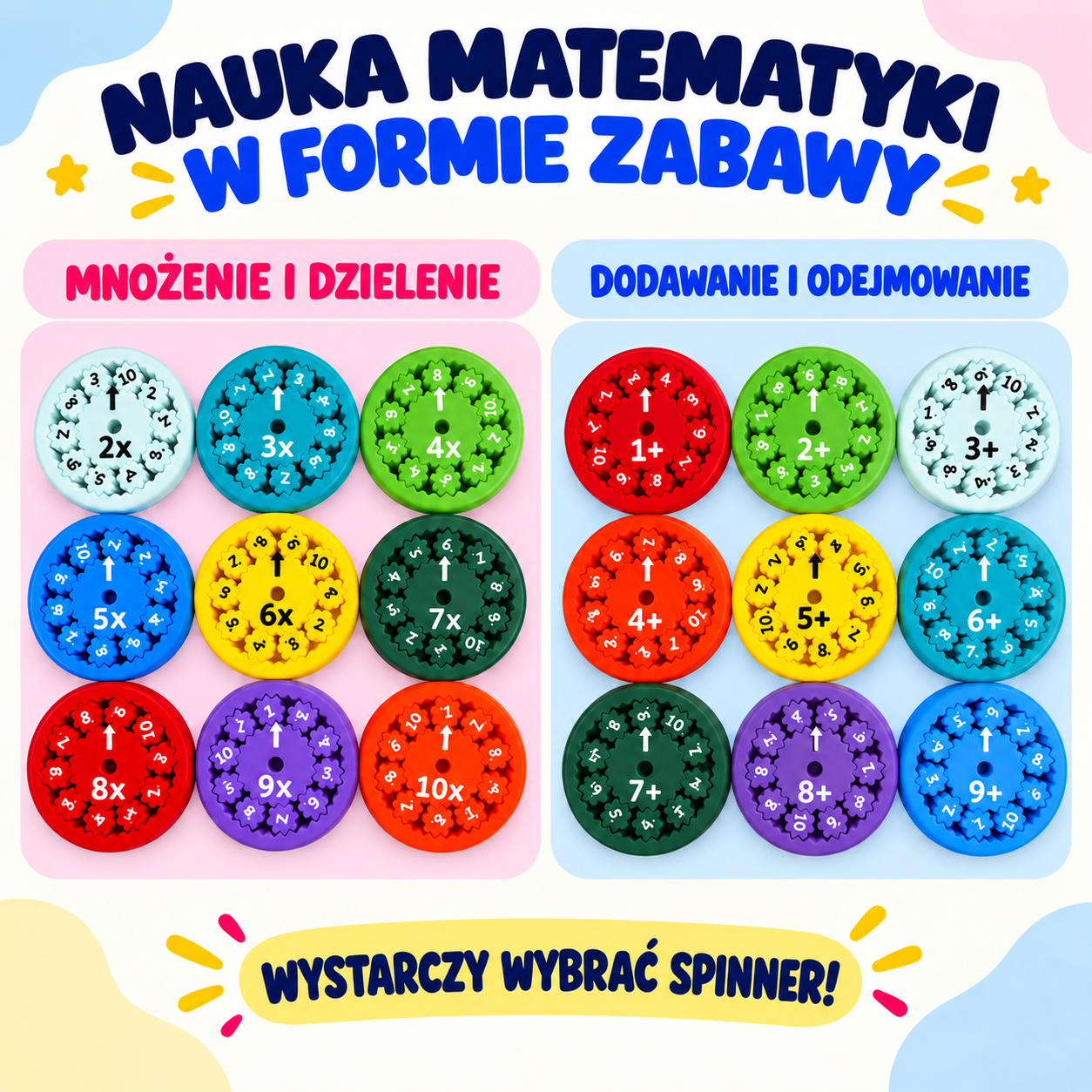 Nauka matematyki w formie zabawy